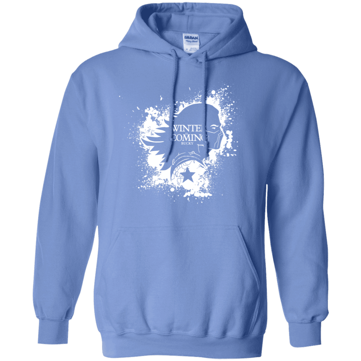 Sweatshirts Carolina Blue / S Bucky Black Pullover Hoodie