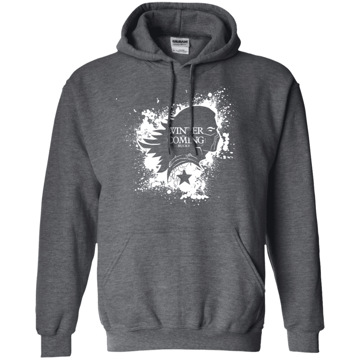 Sweatshirts Dark Heather / S Bucky Black Pullover Hoodie