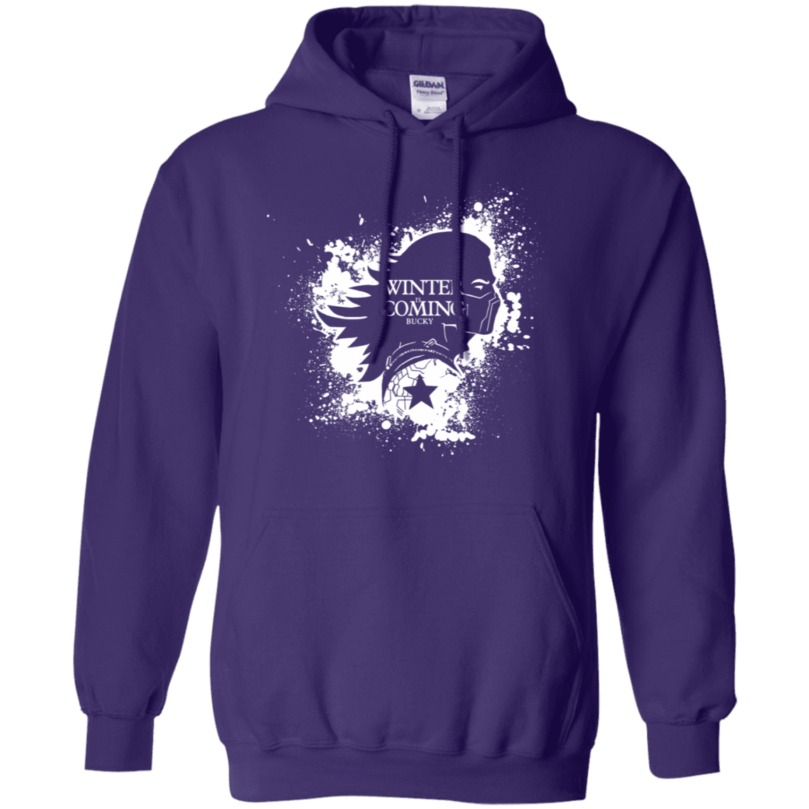 Sweatshirts Purple / S Bucky Black Pullover Hoodie