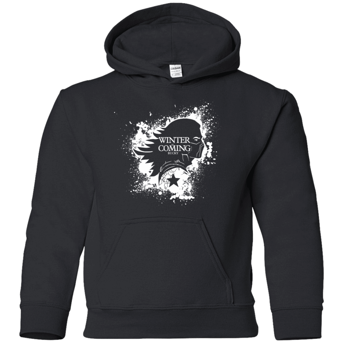 Sweatshirts Black / YS Bucky Black Youth Hoodie