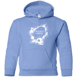 Sweatshirts Carolina Blue / YS Bucky Black Youth Hoodie