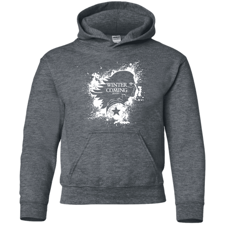 Sweatshirts Dark Heather / YS Bucky Black Youth Hoodie