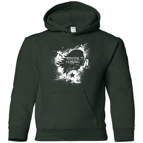 Sweatshirts Forest Green / YS Bucky Black Youth Hoodie