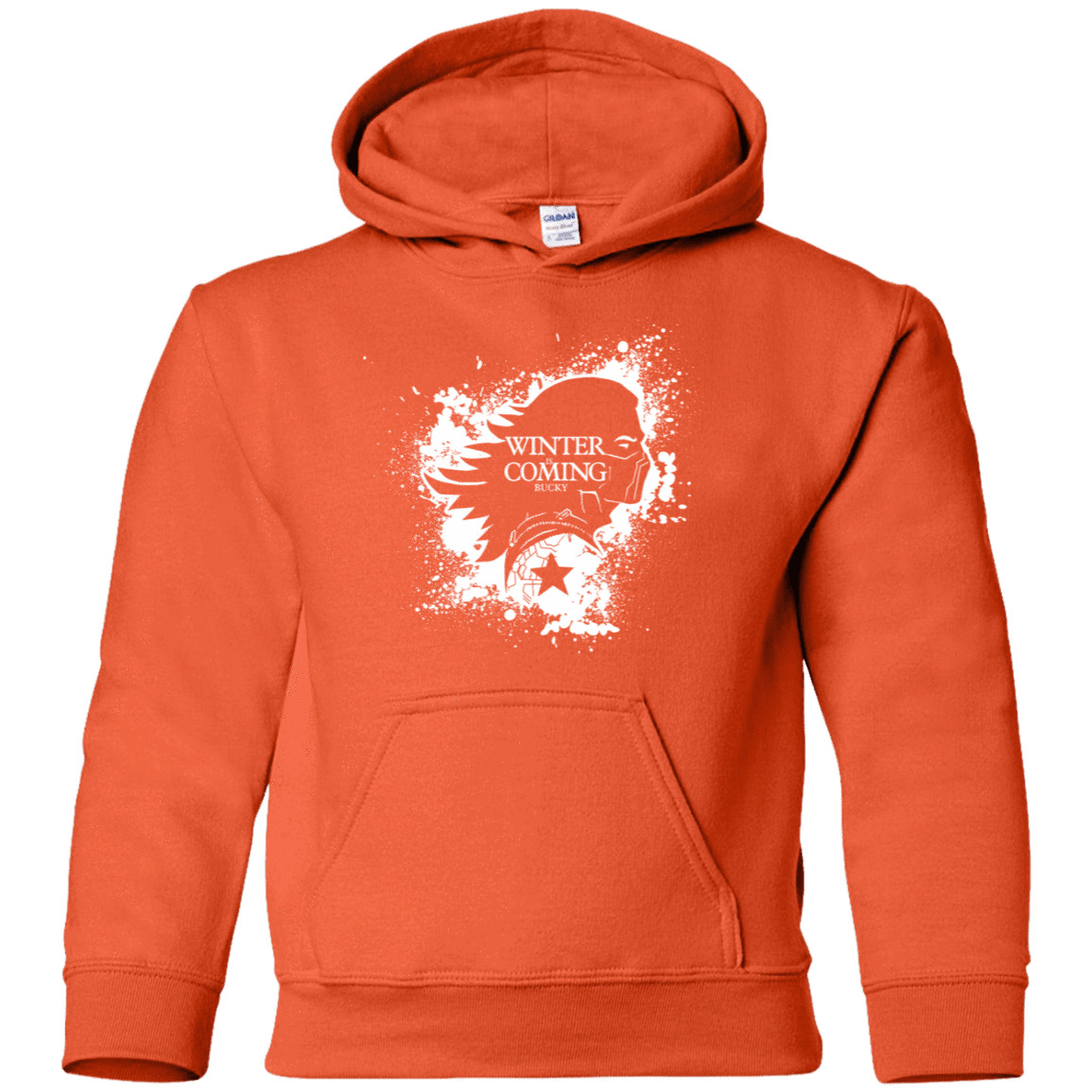 Sweatshirts Orange / YS Bucky Black Youth Hoodie