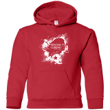 Sweatshirts Red / YS Bucky Black Youth Hoodie