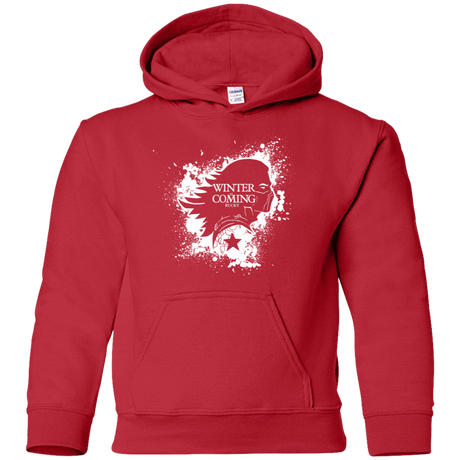 Sweatshirts Red / YS Bucky Black Youth Hoodie