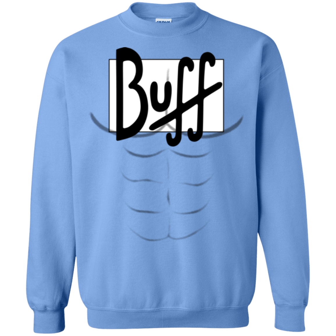Sweatshirts Carolina Blue / Small Buff Crewneck Sweatshirt