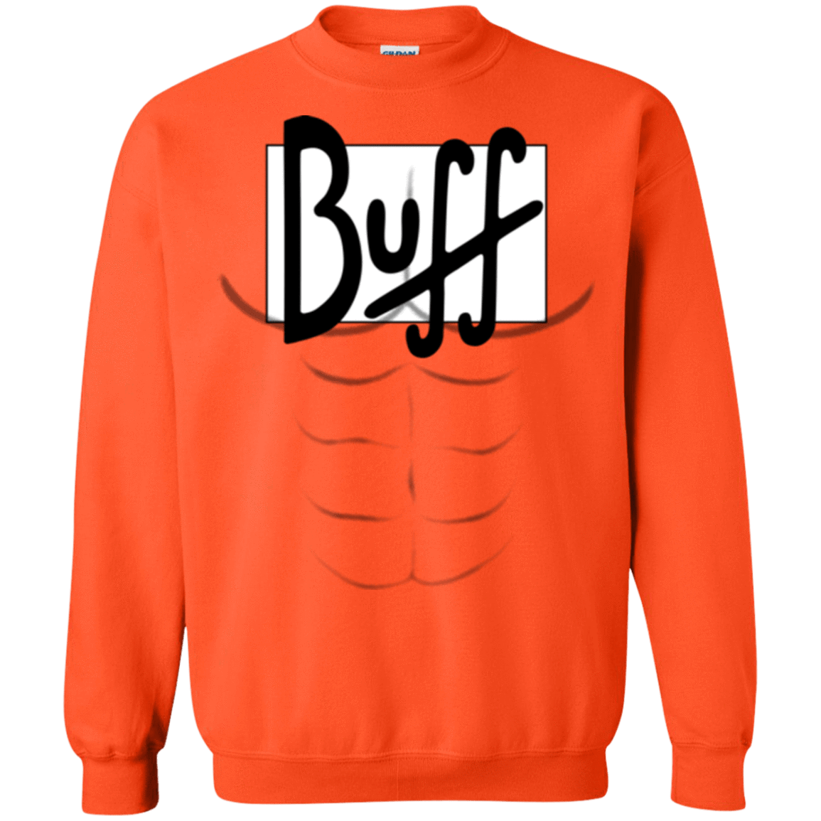 Sweatshirts Orange / Small Buff Crewneck Sweatshirt