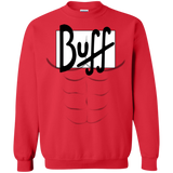 Sweatshirts Red / Small Buff Crewneck Sweatshirt