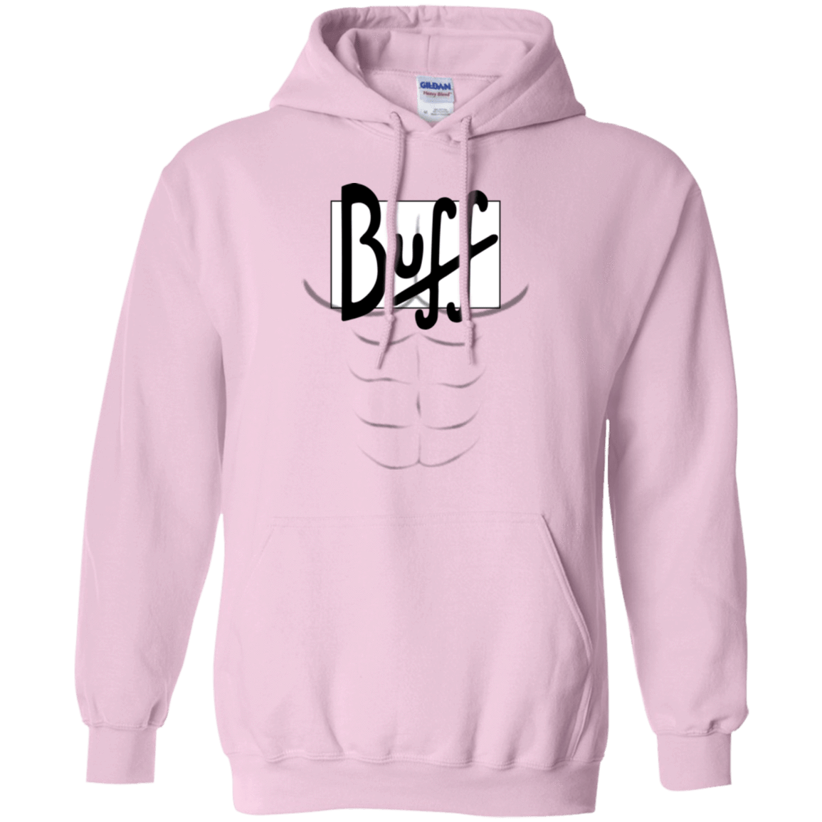 Sweatshirts Light Pink / Small Buff Pullover Hoodie