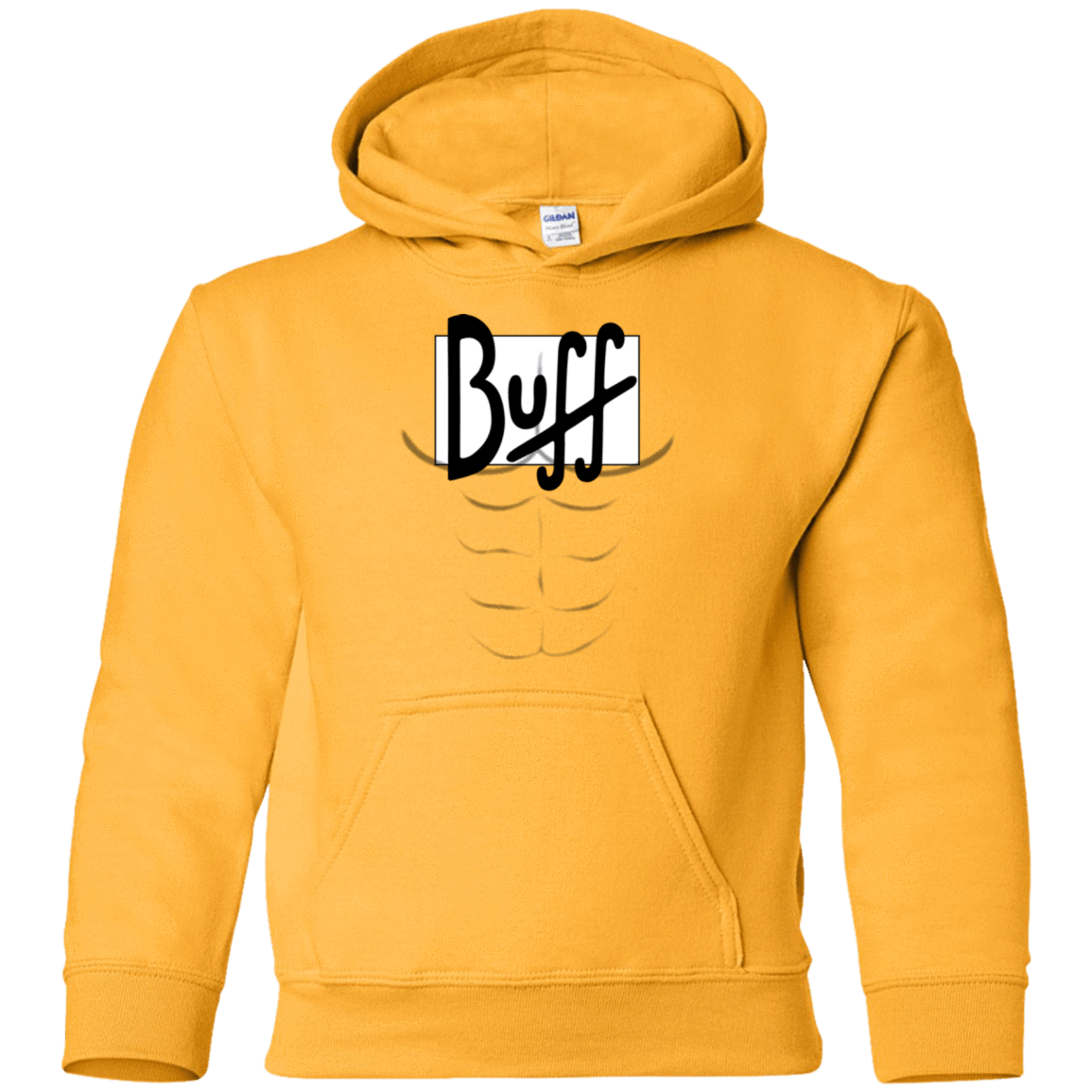 Sweatshirts Gold / YS Buff Youth Hoodie