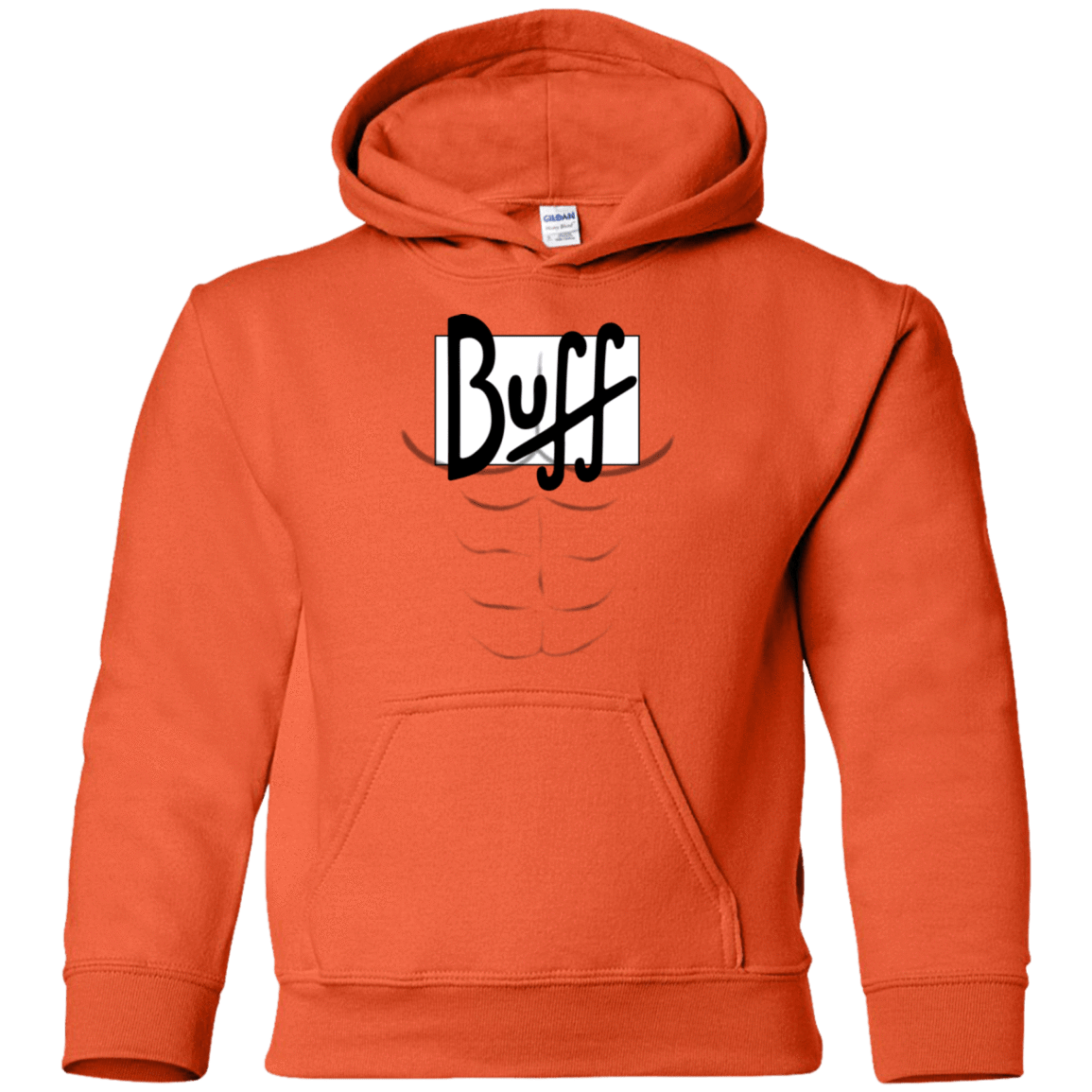 Sweatshirts Orange / YS Buff Youth Hoodie