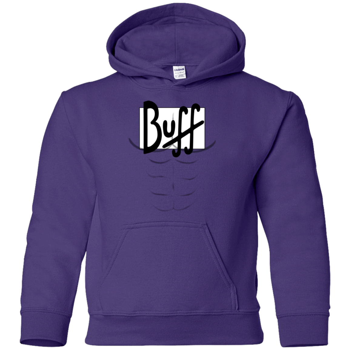 Sweatshirts Purple / YS Buff Youth Hoodie
