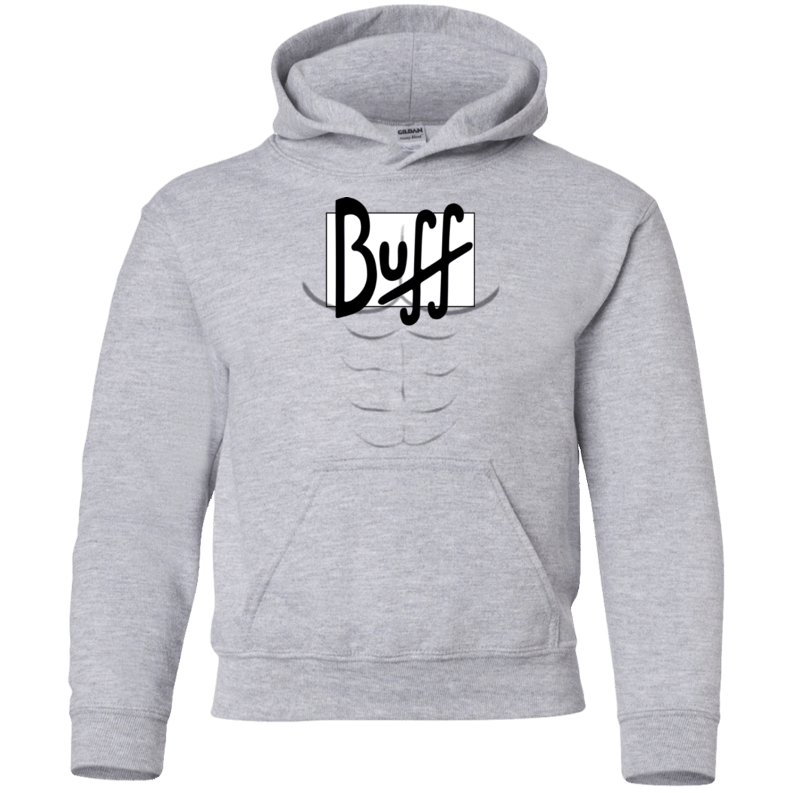 Sweatshirts Sport Grey / YS Buff Youth Hoodie