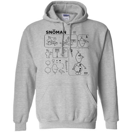 Sweatshirts Sport Grey / Small Build a Snowman Pullover Hoodie