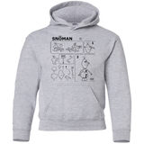 Sweatshirts Sport Grey / YS Build a Snowman Youth Hoodie