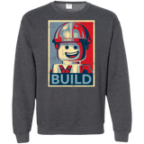 Sweatshirts Dark Heather / Small Build Crewneck Sweatshirt