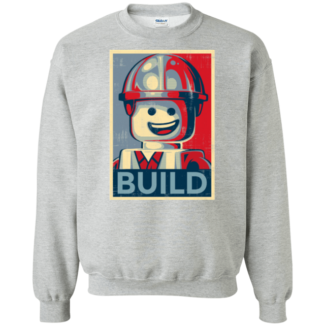 Sweatshirts Sport Grey / Small Build Crewneck Sweatshirt