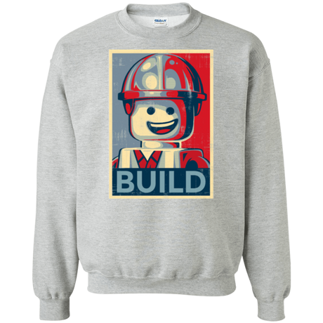 Sweatshirts Sport Grey / Small Build Crewneck Sweatshirt