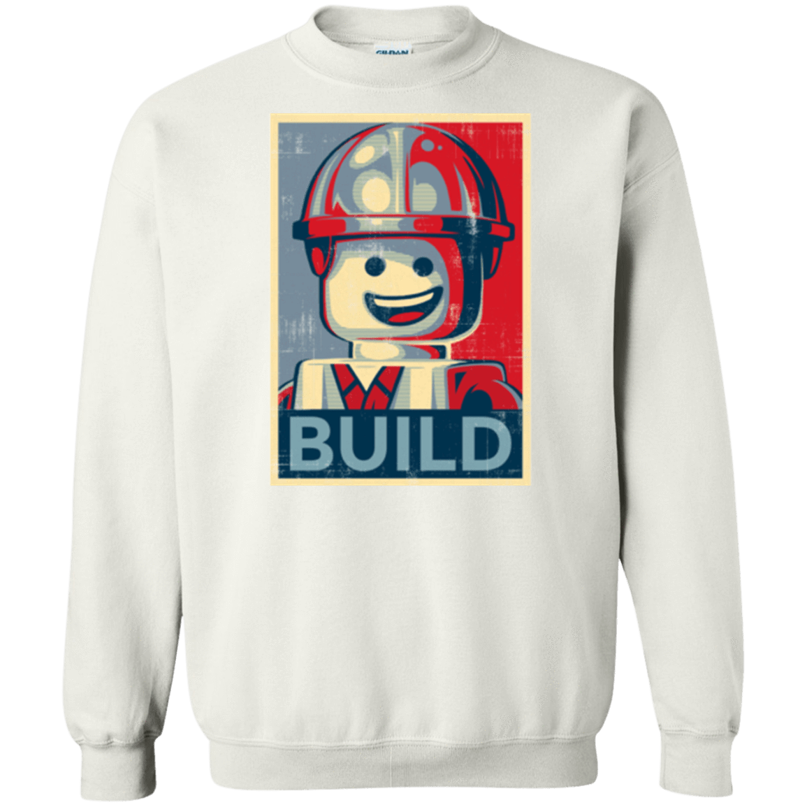 Sweatshirts White / Small Build Crewneck Sweatshirt