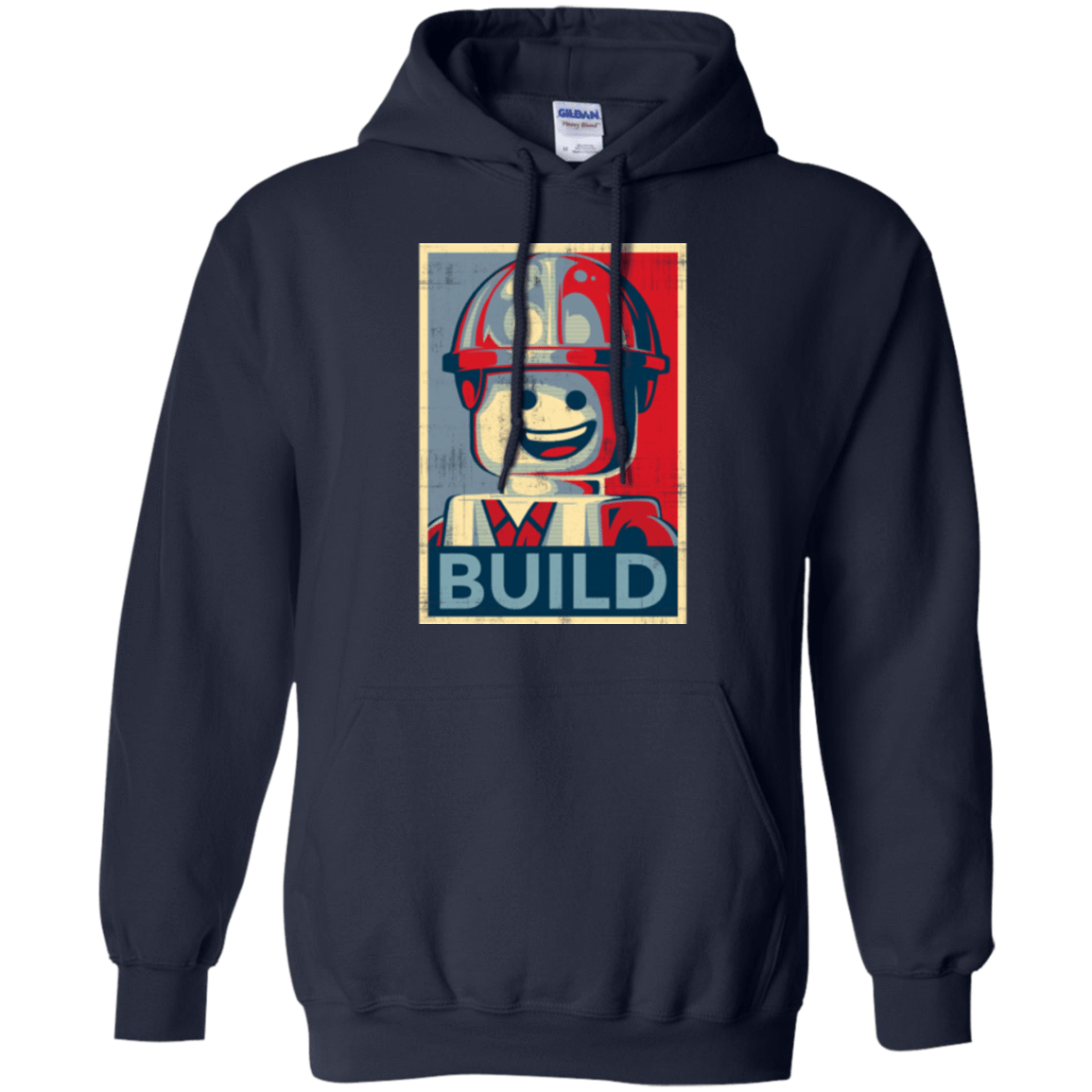 Sweatshirts Navy / Small Build Pullover Hoodie