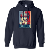Sweatshirts Navy / Small Build Pullover Hoodie