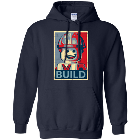 Sweatshirts Navy / Small Build Pullover Hoodie