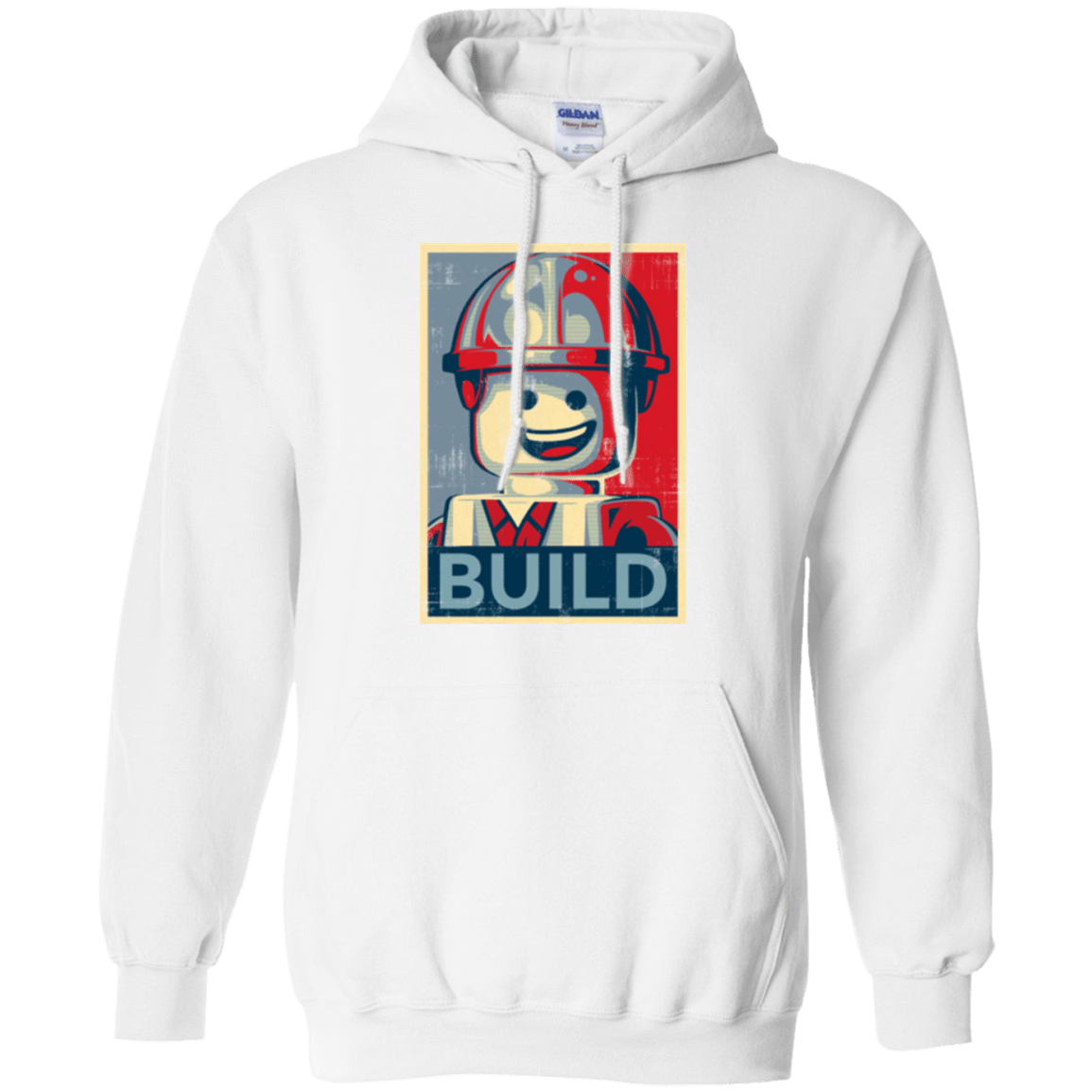 Sweatshirts White / Small Build Pullover Hoodie