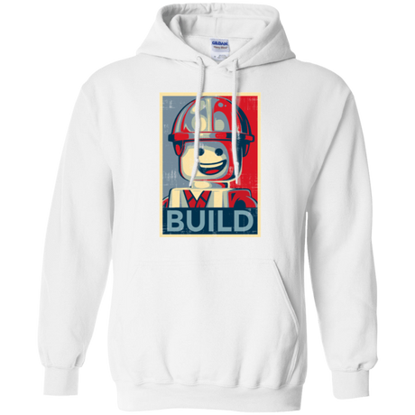 Sweatshirts White / Small Build Pullover Hoodie