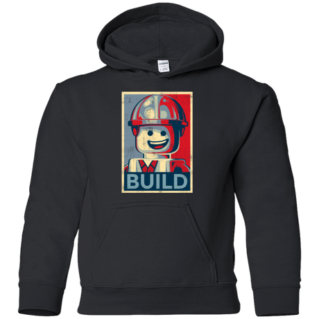 Sweatshirts Black / YS Build Youth Hoodie