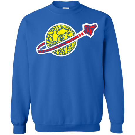 Sweatshirts Royal / Small Building in Space Crewneck Sweatshirt