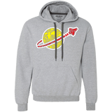 Sweatshirts Sport Grey / Small Building in Space Premium Fleece Hoodie