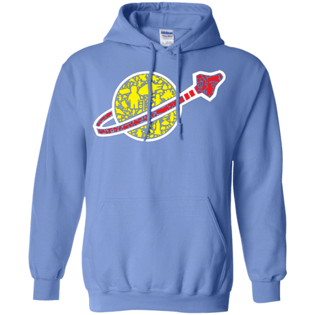 Sweatshirts Carolina Blue / Small Building in Space Pullover Hoodie