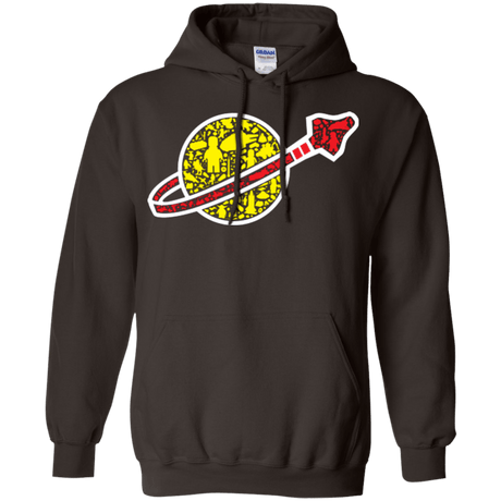 Sweatshirts Dark Chocolate / Small Building in Space Pullover Hoodie