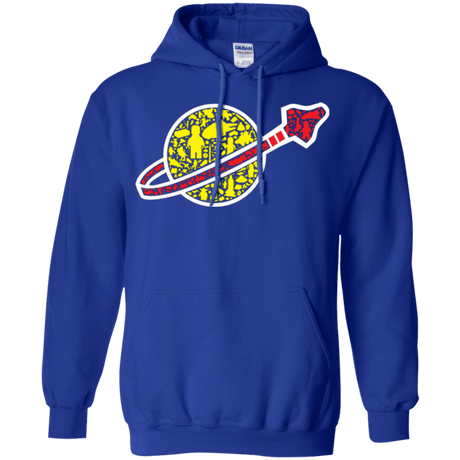 Sweatshirts Royal / Small Building in Space Pullover Hoodie