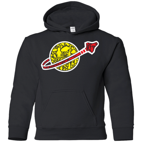Sweatshirts Black / YS Building in Space Youth Hoodie