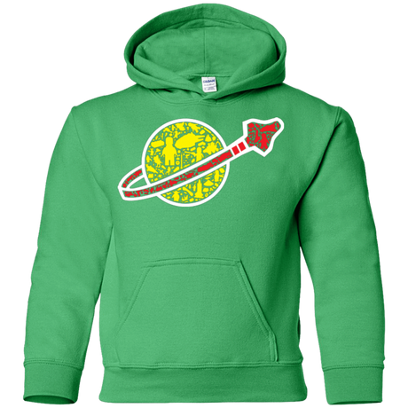 Sweatshirts Irish Green / YS Building in Space Youth Hoodie