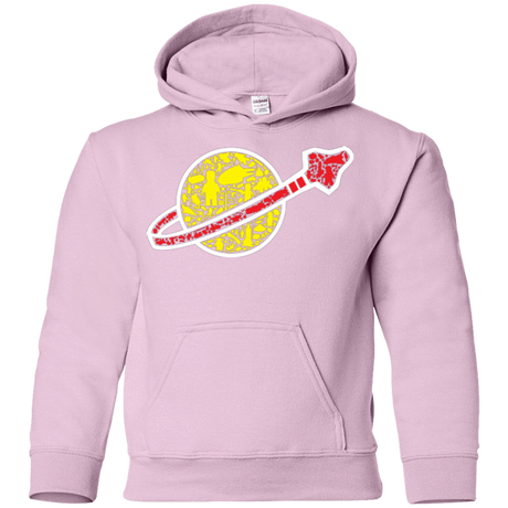 Sweatshirts Light Pink / YS Building in Space Youth Hoodie