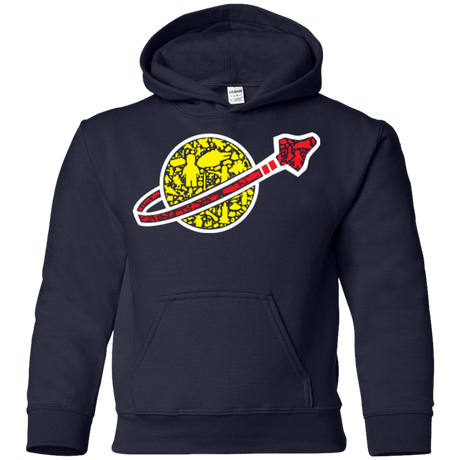 Sweatshirts Navy / YS Building in Space Youth Hoodie