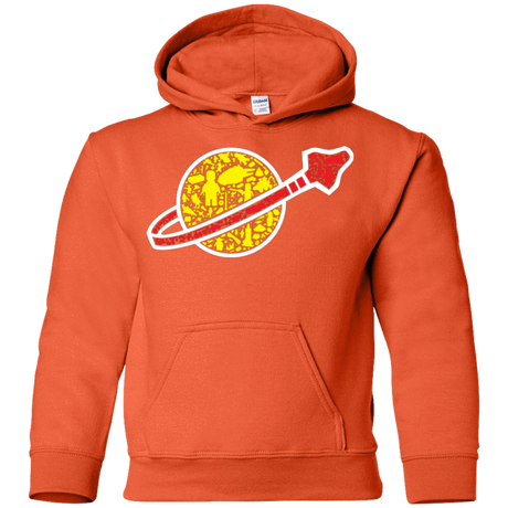 Sweatshirts Orange / YS Building in Space Youth Hoodie