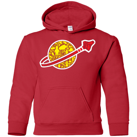 Sweatshirts Red / YS Building in Space Youth Hoodie