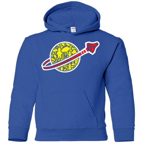 Sweatshirts Royal / YS Building in Space Youth Hoodie