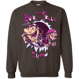 Sweatshirts Dark Chocolate / Small Bulk and Skull Show Crewneck Sweatshirt