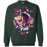 Sweatshirts Forest Green / Small Bulk and Skull Show Crewneck Sweatshirt