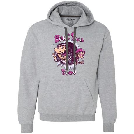 Sweatshirts Sport Grey / Small Bulk and Skull Show Premium Fleece Hoodie