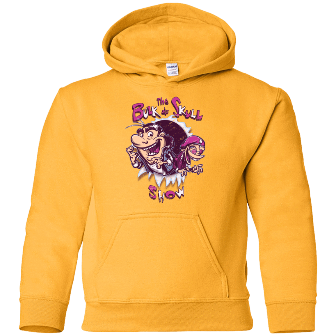 Sweatshirts Gold / YS Bulk and Skull Show Youth Hoodie