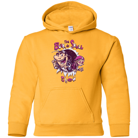 Sweatshirts Gold / YS Bulk and Skull Show Youth Hoodie