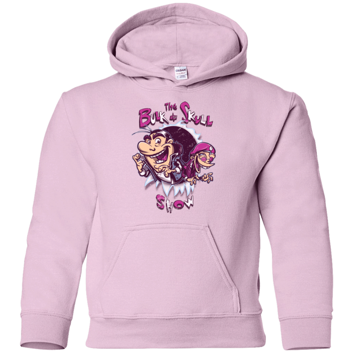 Sweatshirts Light Pink / YS Bulk and Skull Show Youth Hoodie