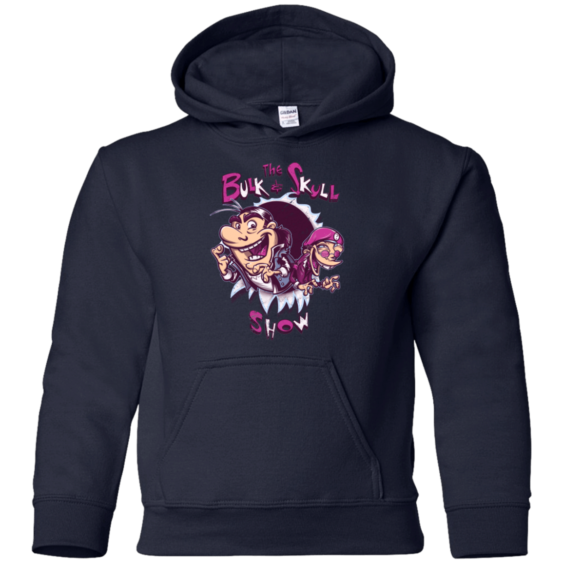 Sweatshirts Navy / YS Bulk and Skull Show Youth Hoodie