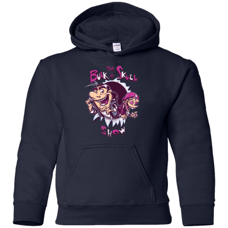 Sweatshirts Navy / YS Bulk and Skull Show Youth Hoodie